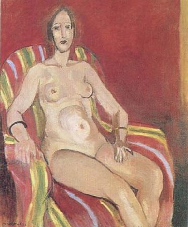 Henri Matisse Nude in an Armchair (mk35)